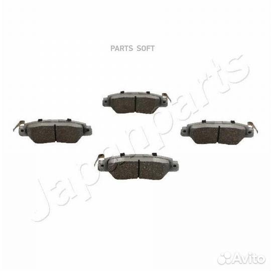 Japanparts PP318AF Колодки тормозные дисковые, ком