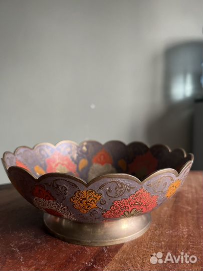 Вазы из латуни Индия