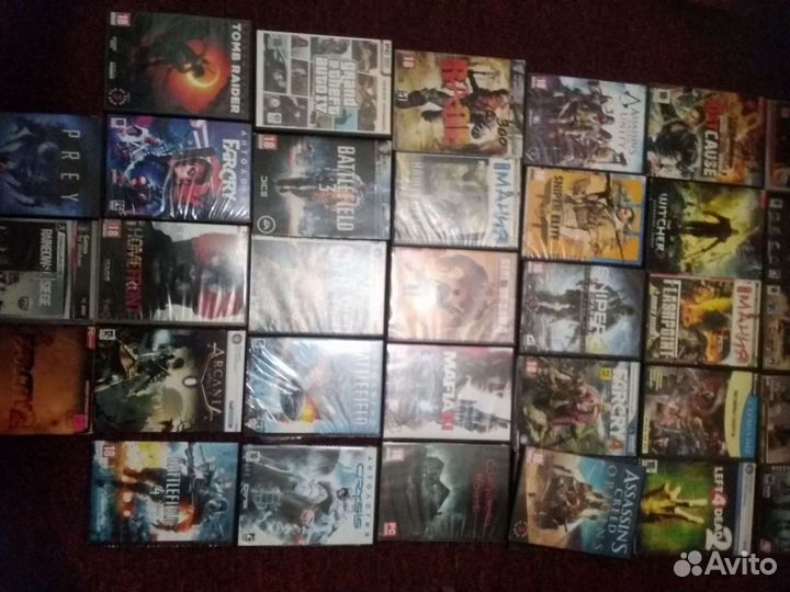 Диски с играми на пк