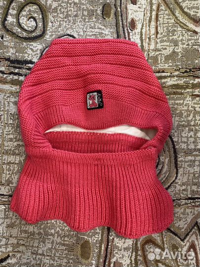 Шапка шлем журавлик на осень 46-48