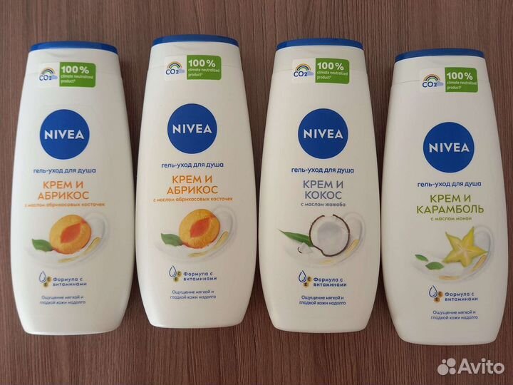 Гель для душа nivea