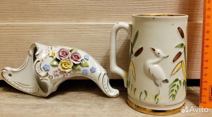 Кружка и настенное панно Германия времен СССР