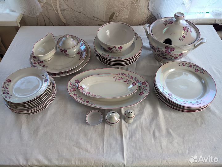 Сервиз столовый 6 персон «Перламутр»