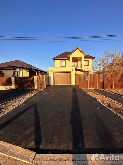 Асфальтирование, укладка асфальта