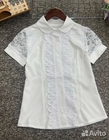 Рубашка школьная для девочки