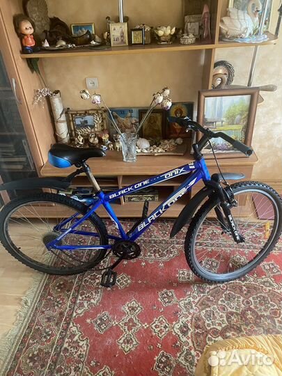 Велосипед Black One синий