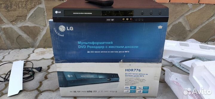 DVD плеер LG HDR 776