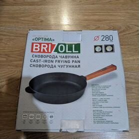 Сковорода чугунная Brizoll 28см