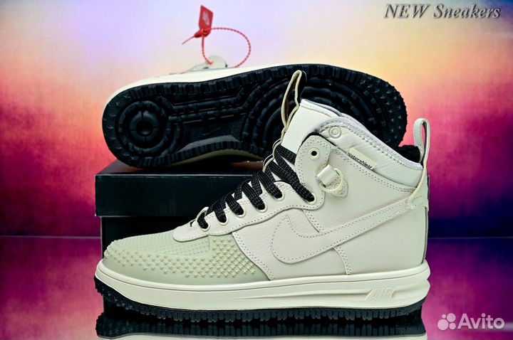 Nike Lunar Force 1 Duckboot 17 Frosted Beige