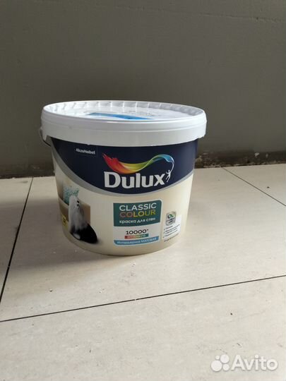 Краска для стен dulux