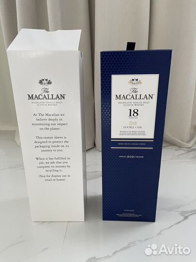 Коробка Macallan 18