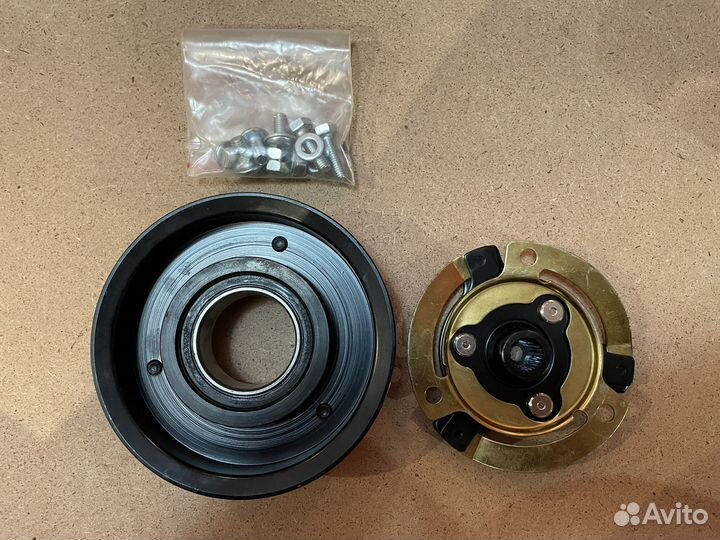 Муфта компрессора кондиционера Skoda rapid,Polo