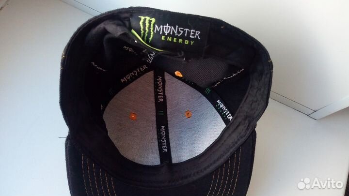 Бейсболка Monster Energy с круглым козырьком