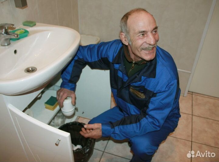 Сантехник. Установка раковины, унитаза Зеленоград