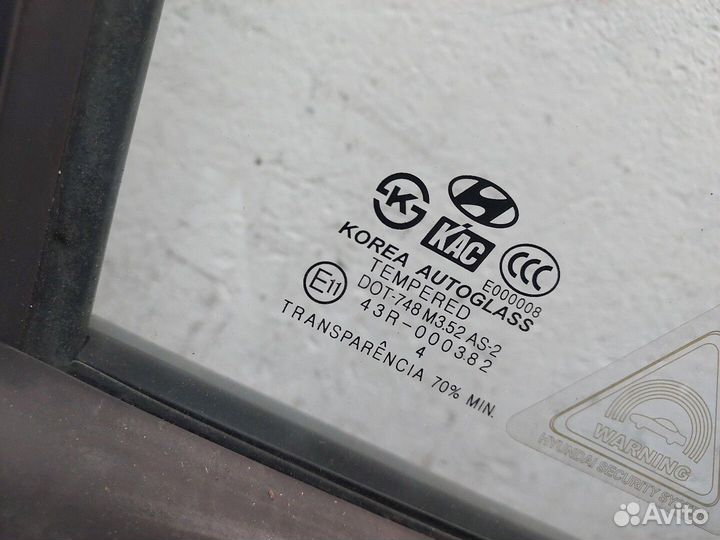 Дверь боковая Hyundai Terracan, 2005