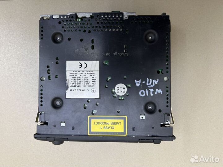 Магнитола Mercedes W210