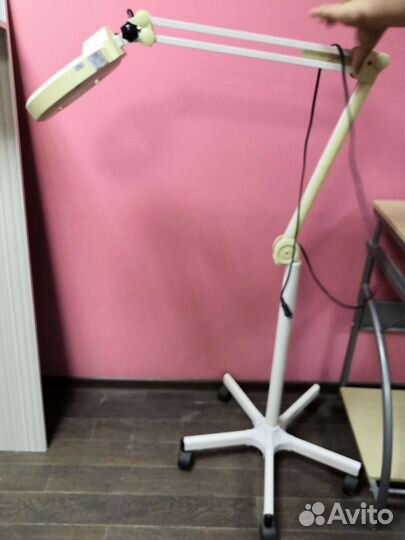 Лампа-лупа silver fox 1001