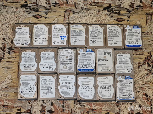 Жесткие диски 2.5