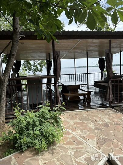 База отдыха на берегу Волги