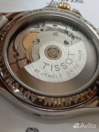 Часы tissot, automatic, новые