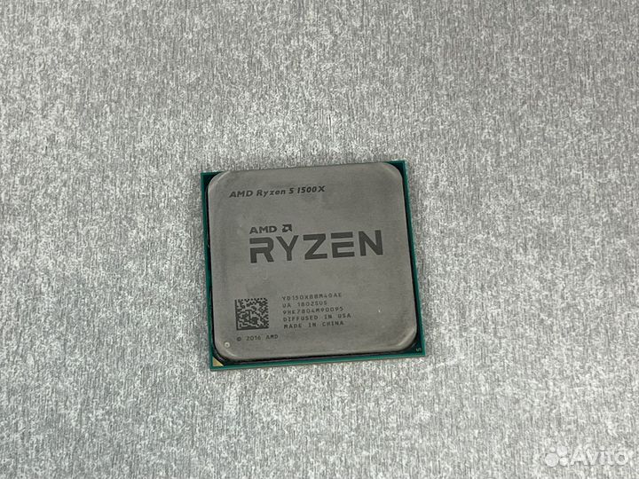 Процессор ryzen 5 1500x