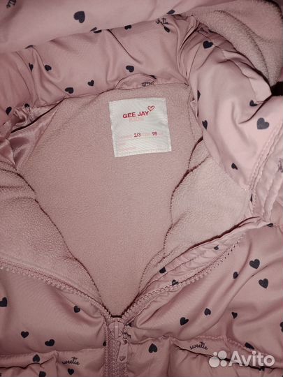 Куртка для девочки 98 осень зима