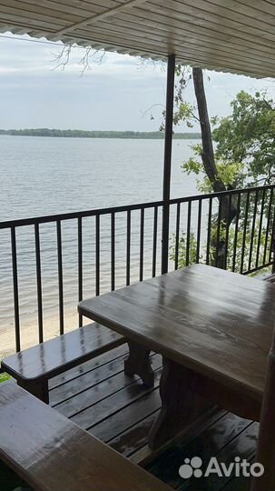 База отдыха на берегу Волги