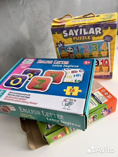 Развивающие игрушки пакетом