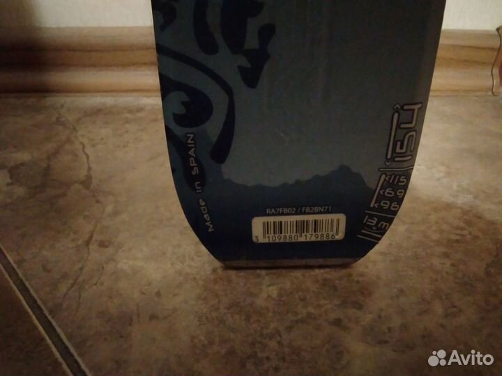 Горные лыжи и ботинки 39