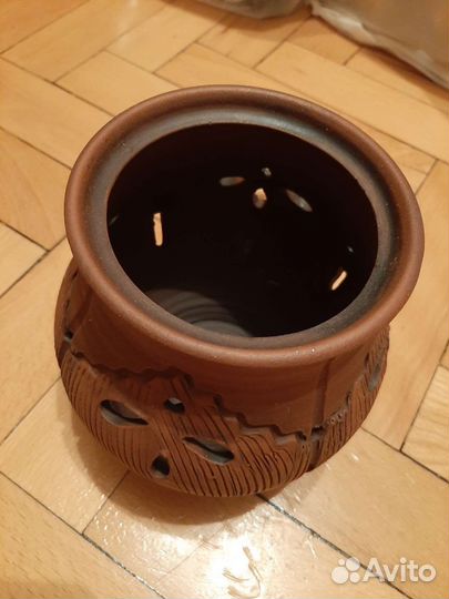 Чесночница из глины 1,3 литра