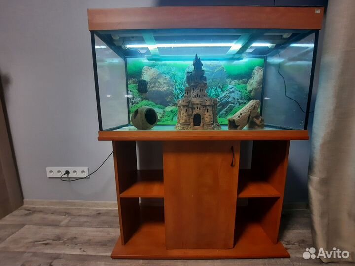 Аквариум с тумбой 200 литров