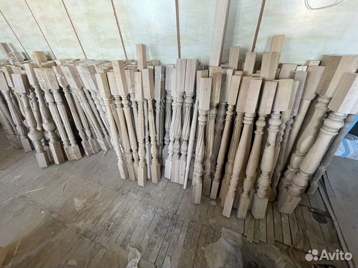 Балясины деревянные для лестницы