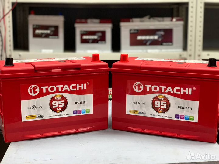 Аккумулятор 95 ач Totachi 830A D31R