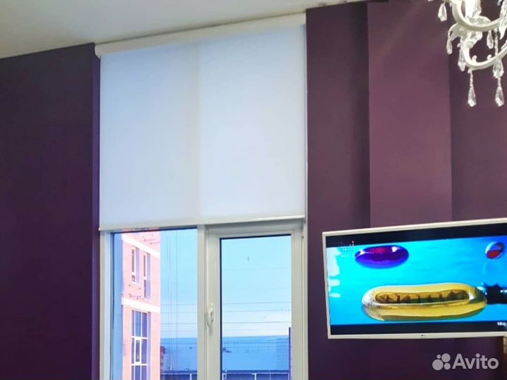 Рулонные шторы день ночь Белгород