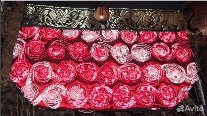 Thai silk handmade hobo handbag \ Сумочки Хобо