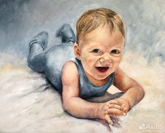 Портрет по фото, портрет маслом на заказ