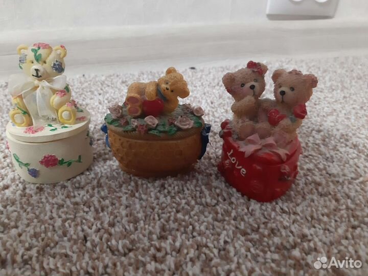 Статуэтки медведи для интерьера и коллекционирован