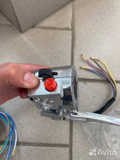 Блок переключателей правый + левый с рычагами delt