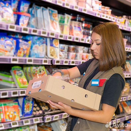 Работник торгового зала (еженедельные выплаты)