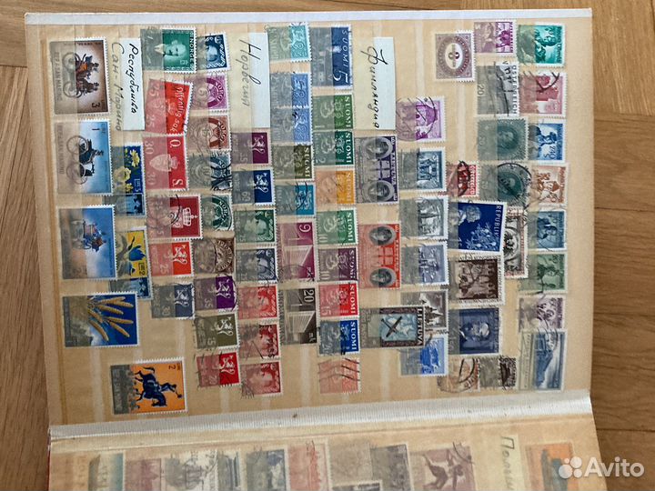 Альбом с почтовыми марками
