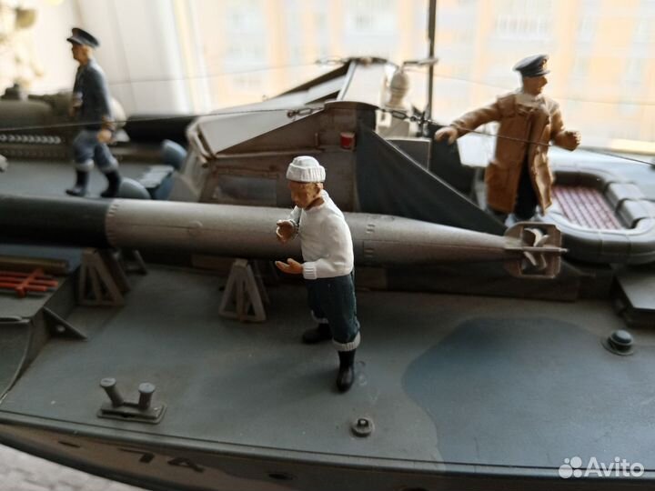 Модель катера 1:35