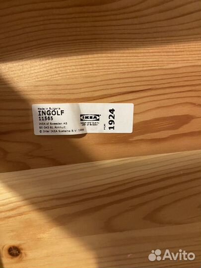 Детский стул IKEA икеа ingolf