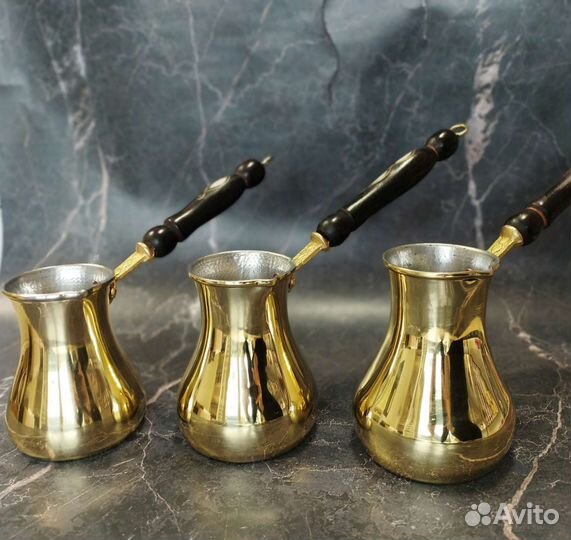 Турка, джезва, кофеварка медная, Турция