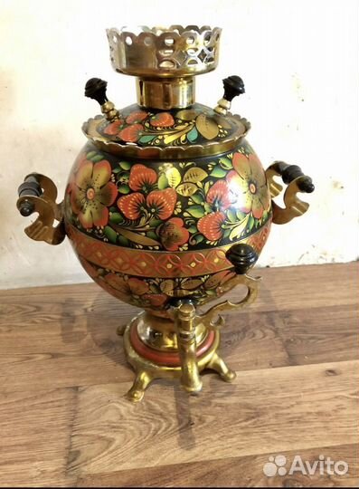 Самовар электрический расписной