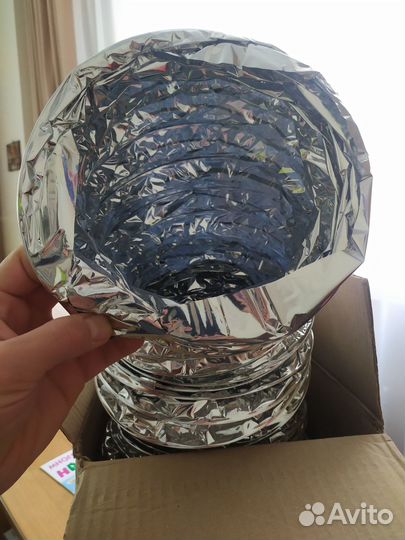 Воздуховод гибкий армированный 200мм