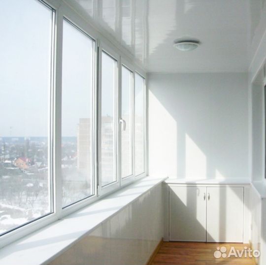 Остекление лоджии и веранд