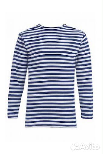 Тельняшки с длинным рукавом, хлопок