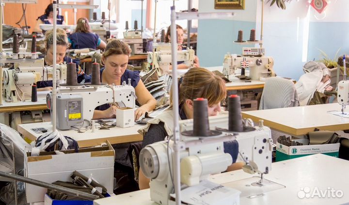 Швейное производство верхней одежды, курток пальто