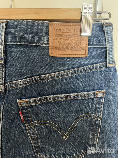 Джинсовая юбка levis 25 оригинал