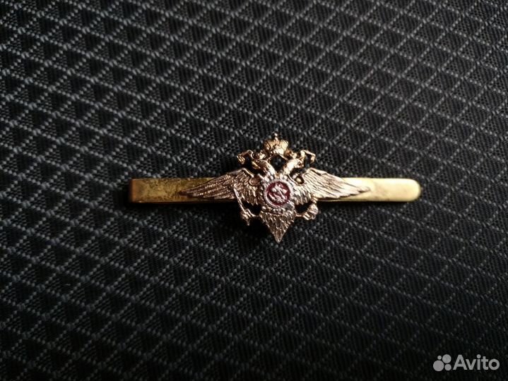 Заколка зажим для галстука мвд